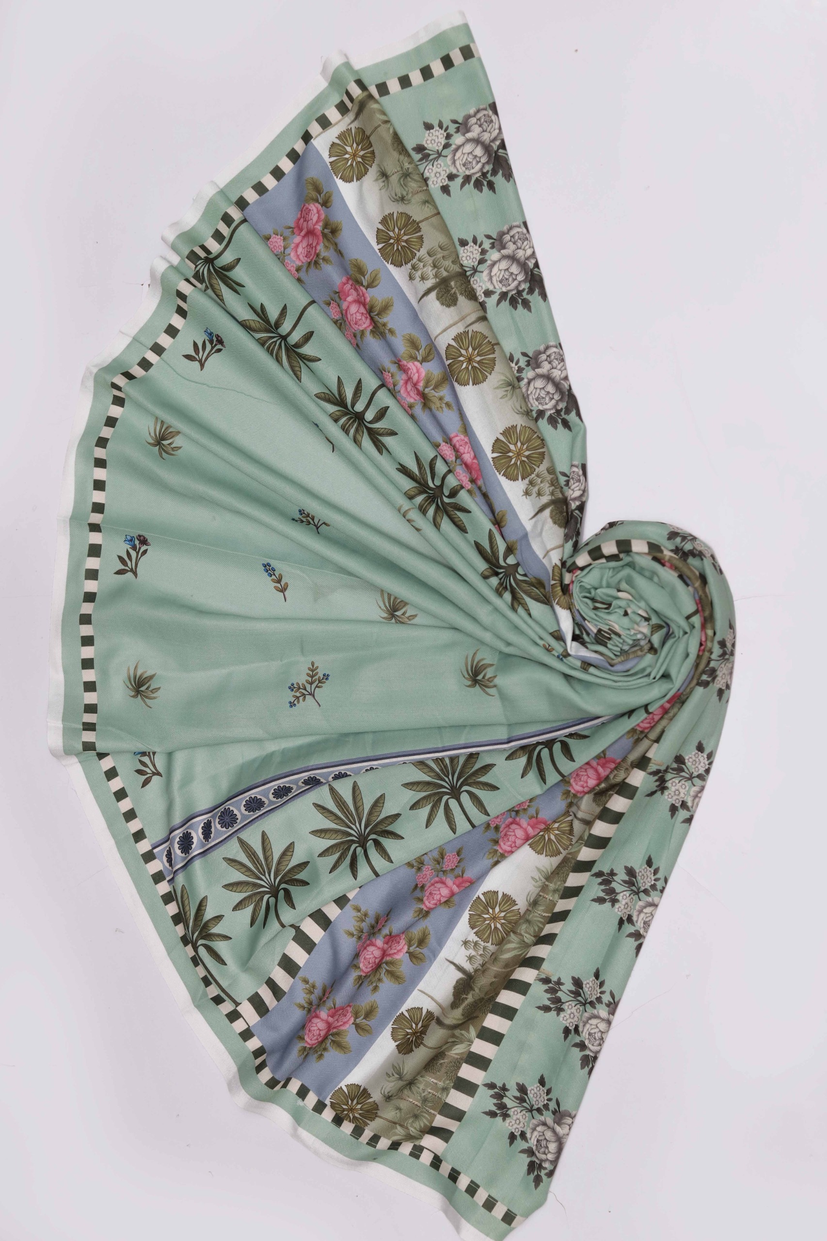 EMBRIODERY DHANAK-Dhanak Fabric - Image 2