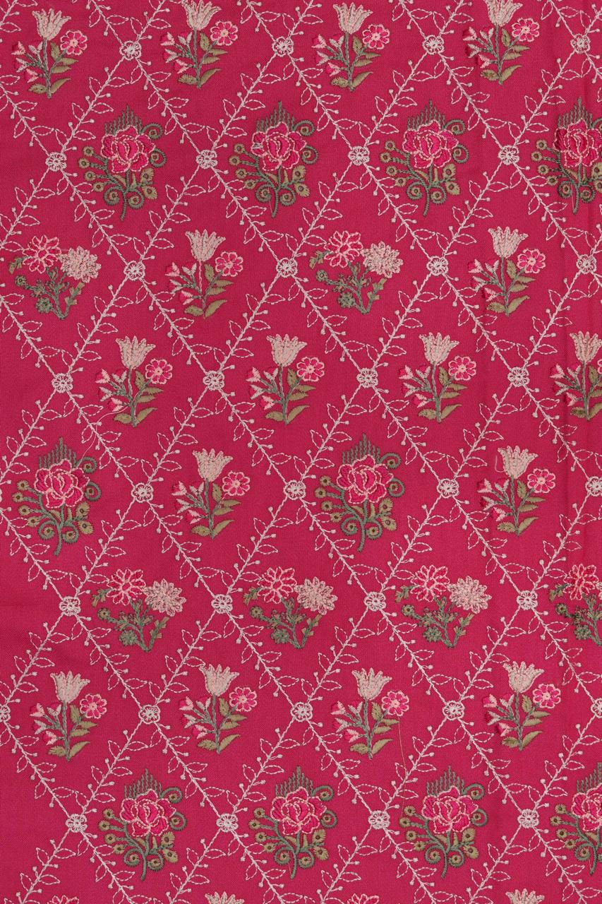 EMBRIODERY DHANAK-Dhanak Fabric - Image 5