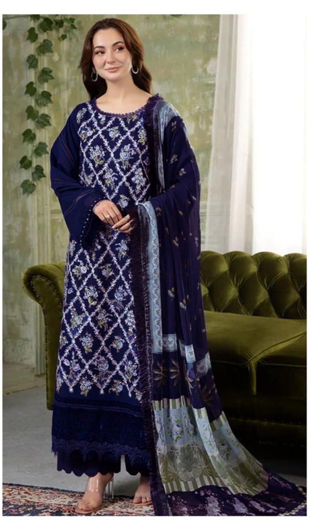 EMBRIODERY DHANAK-Dhanak Fabric - Image 7