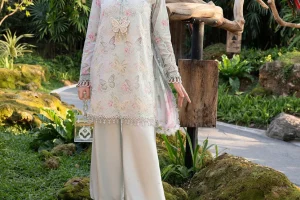 Chikankari Embroidered Lawn Unstitched 3pc