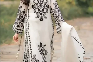 Embroidered Lawn Unstitched 3PC