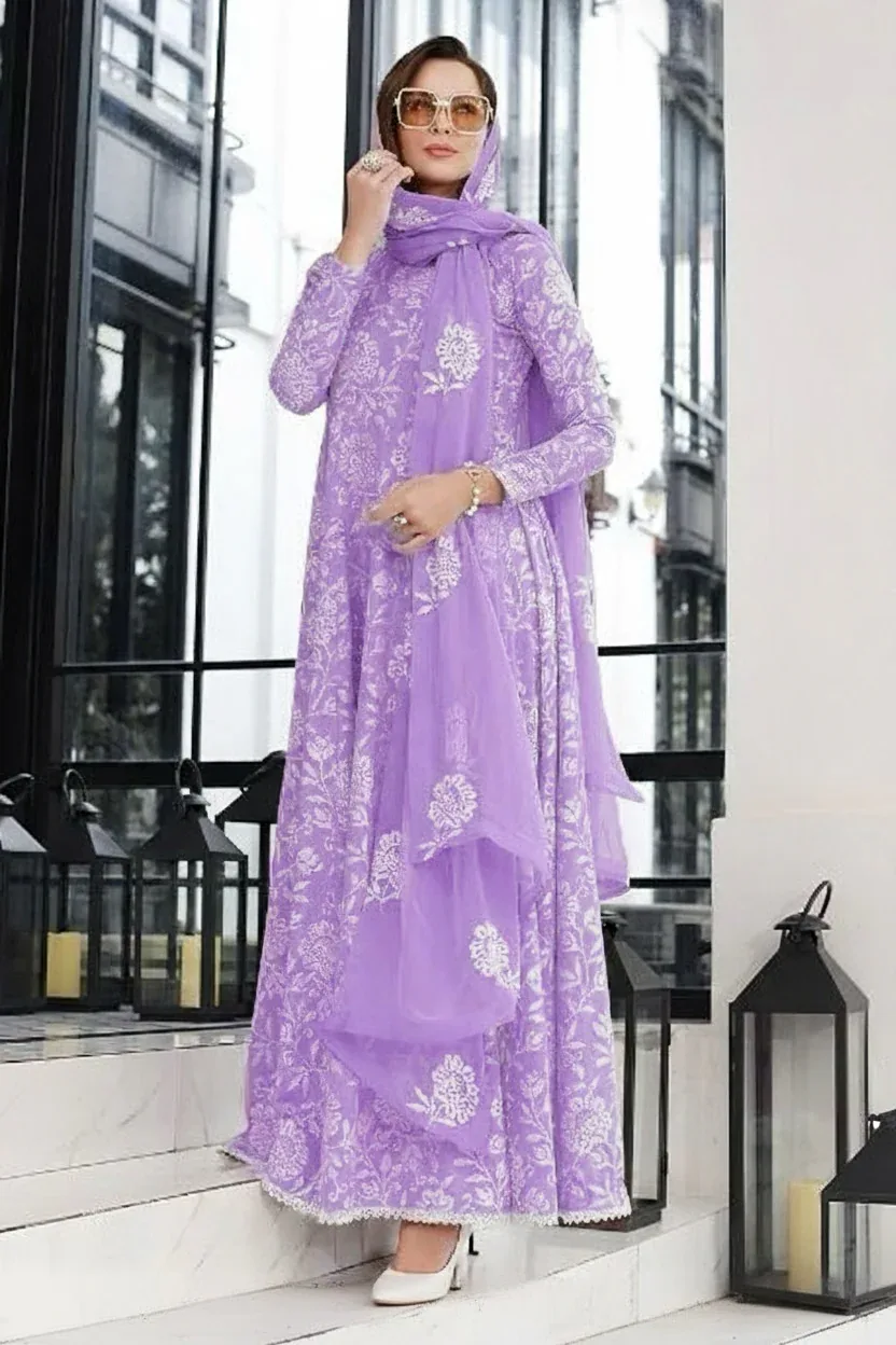 3PC Embroidered Lawn Suit