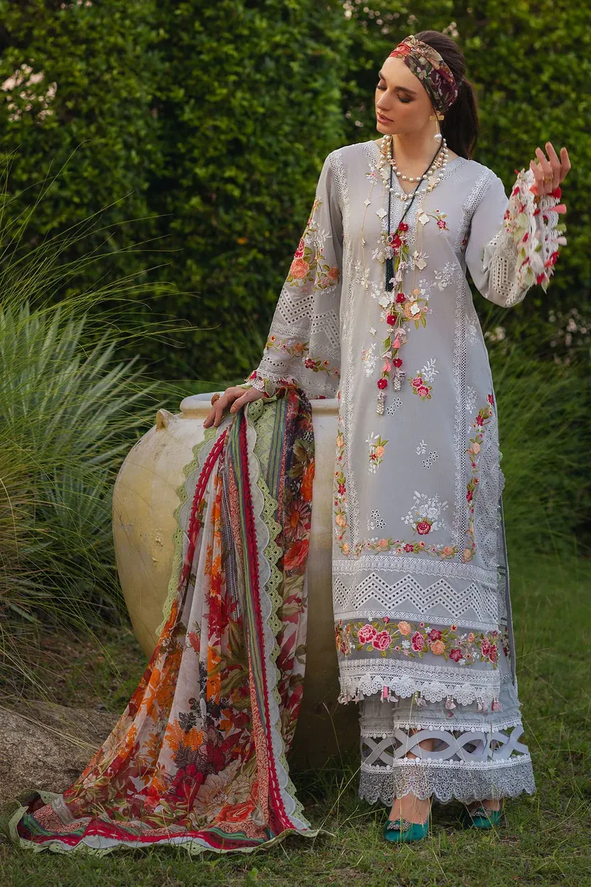 Embroidered Lawn 3PC