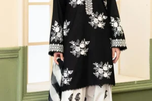 3Pcs Embroidered
