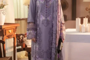 Fully Embroidered Lawn Fabric