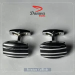 Black Rectangle Cufflink