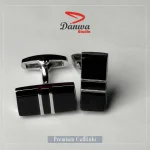 Black Rectangle Cufflink