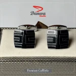 Black Square Cufflink