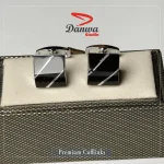 Black Square Cufflink