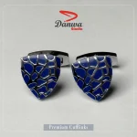 Blue Triangle Cufflink