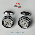 Silver Circle Cufflink