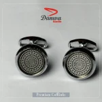 Silver Circle Cufflink
