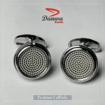 Silver Circle Cufflink